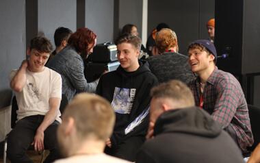 Industry course students come together as part of our Collaboration Week