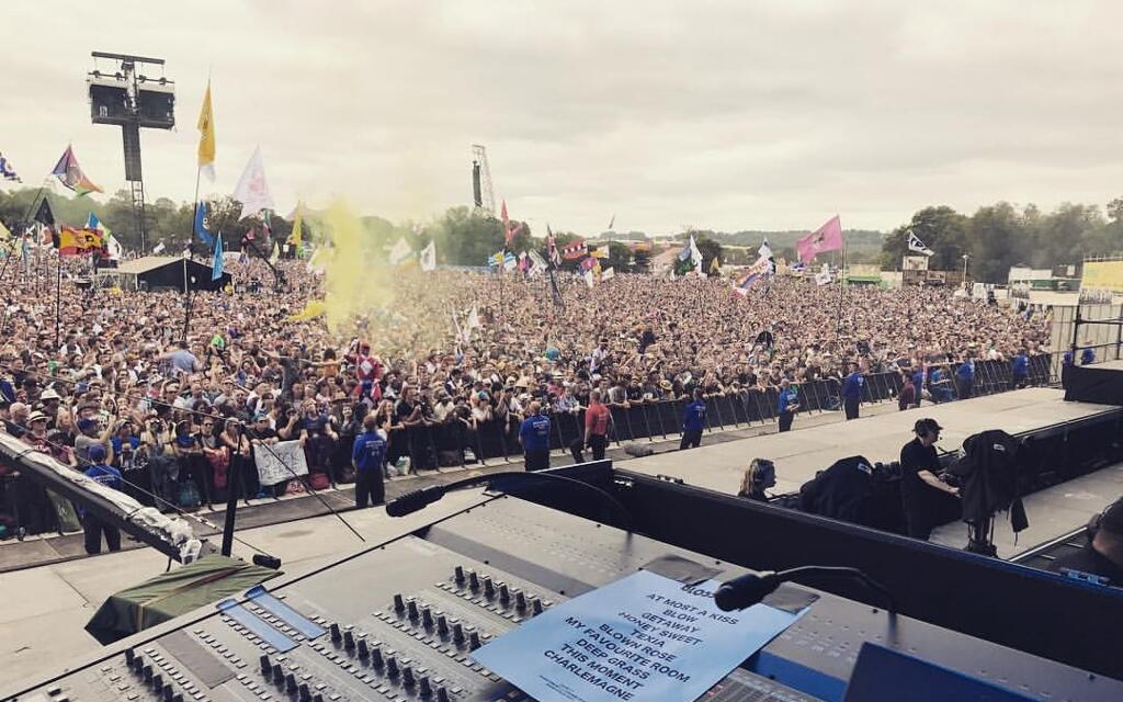 Live Audio Engineering Graduate working as Blossoms Monitor Engineer at Glastonbury