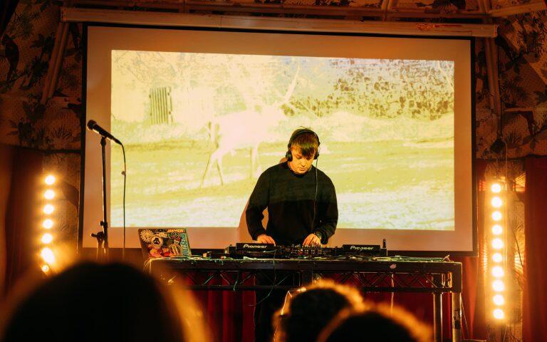 Spirit Studios live DJ performance degree show