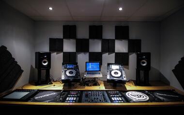 Allen & Heath Booth at Spirit Studios