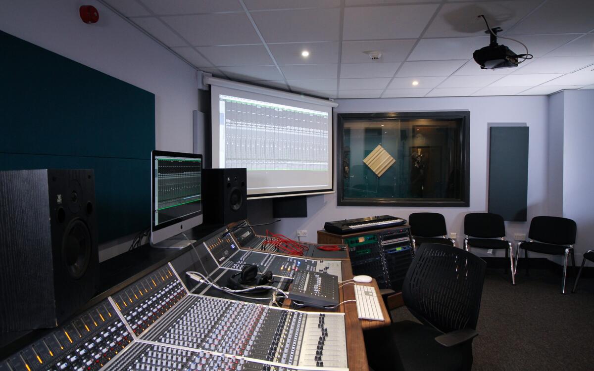 Audient Studio 2 at Spirit Studios