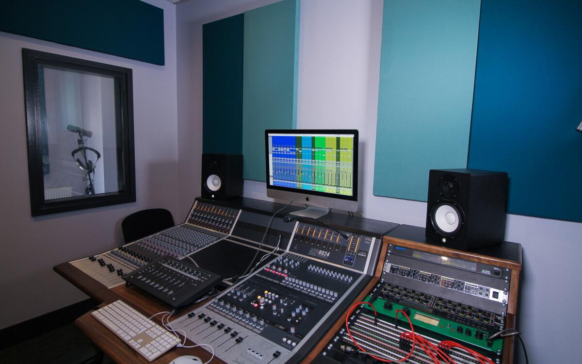 Audient Studio 3 at Spirit Studios