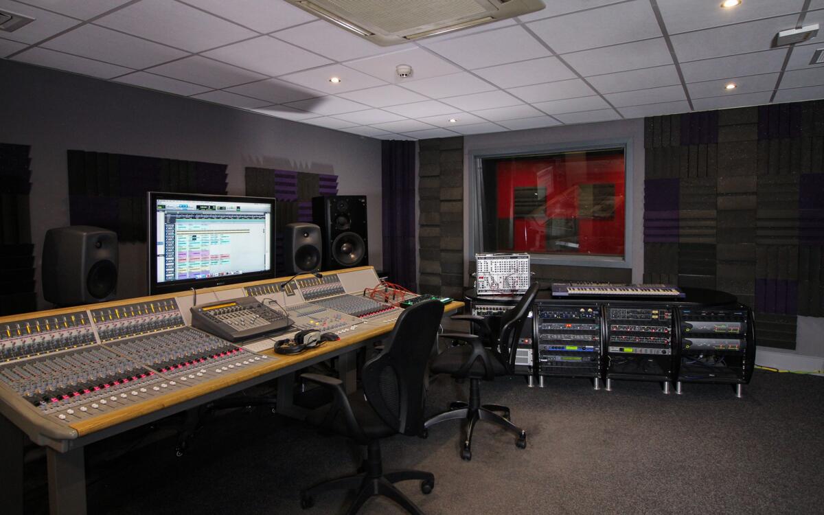 Audient Studio 4 at Spirit Studios