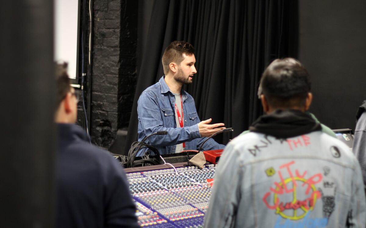 book a tour of Spirit Studios to see our facilities and chat to our course advisor about our courses