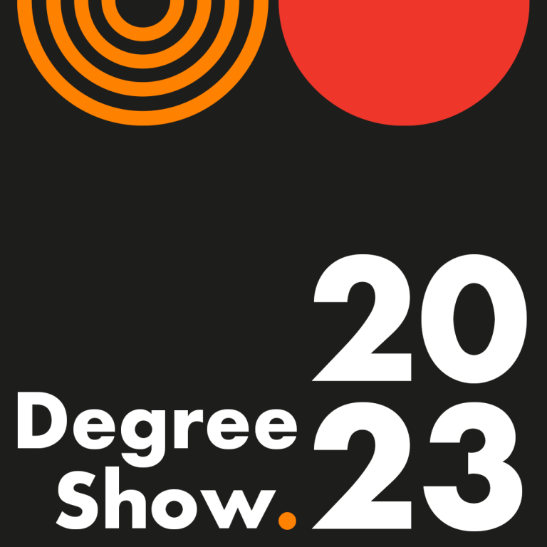 Spirit Studios 2023 Degree Show Promotional image